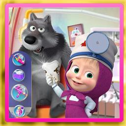 Masha and the Bear- Free Dentist Hospital Surgery