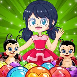 Miraculous Ladybug Bubble Shooter