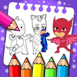 PJ Masks Coloring Book