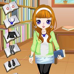 Library Girl Dressup