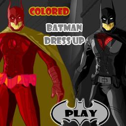 Colored Batman Dress Up