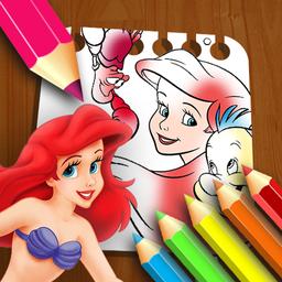 The Little Mermaid Coloring Book