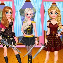 WARRIOR PRINCESS DRESS UP