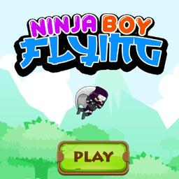 Ninja flying boy