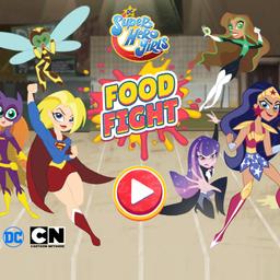 DC Super Hero Girls: Food Fight Game