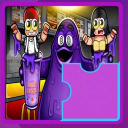 Grimace Shake Puzzle