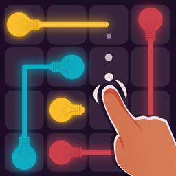 Connect Glow Game Puzzle