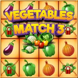 Vegetables Match 3