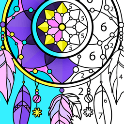 Adult Coloring Book Game Of Stress Relieving