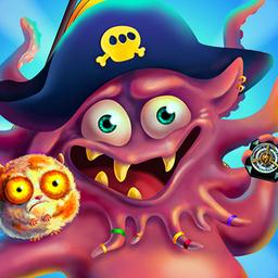 Pirate Octopus Memory Treasures Game Memory Game