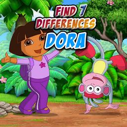 Dora - Find Seven Differences