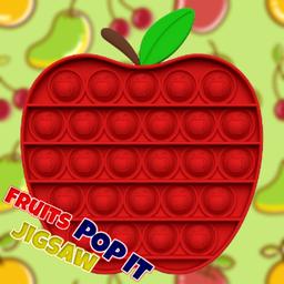 Fruits Pop It Jigsaw