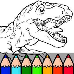 Dinos Coloring Book