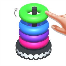 Hoop Stack Sort Puzzle 3D Game