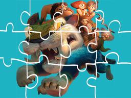 The Croods Jigsaw Game