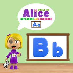 World of Alice Uppercase and Lowercase