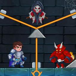 Hero Rescue - Pull the pin puzzle